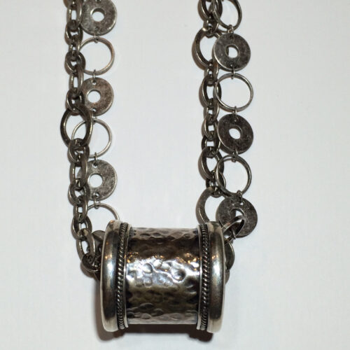 Silver Ring Necklace