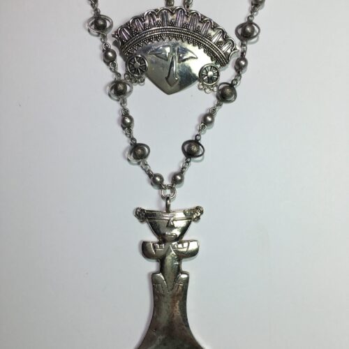 Sterling Silver "Lady" Pendants