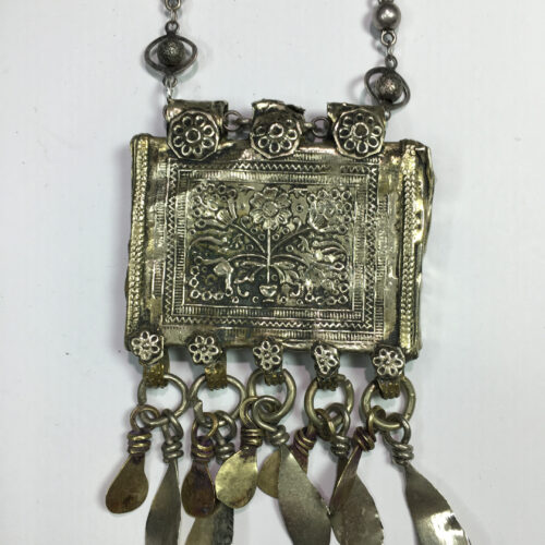 Bedouin Coin Silver Pendant