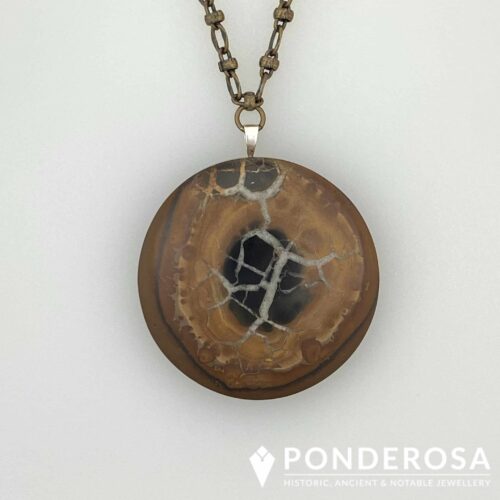 Mud fossil Mud Fossil Stone Pendant