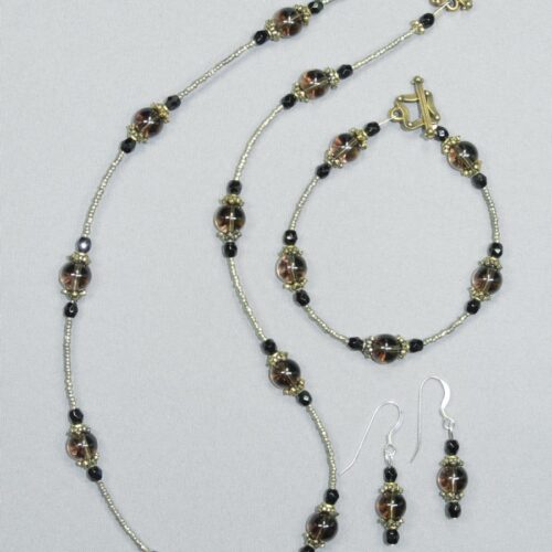 Topaz Hishe Topaz Heishe Jewellery Set