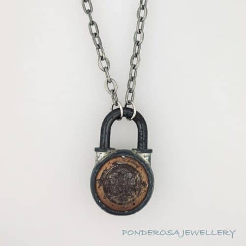 Vintage Lock Necklace