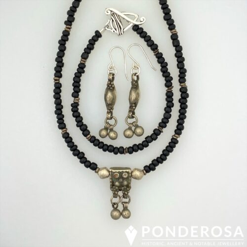 Black Bedouin Set Black Bedouin Jewellery Set