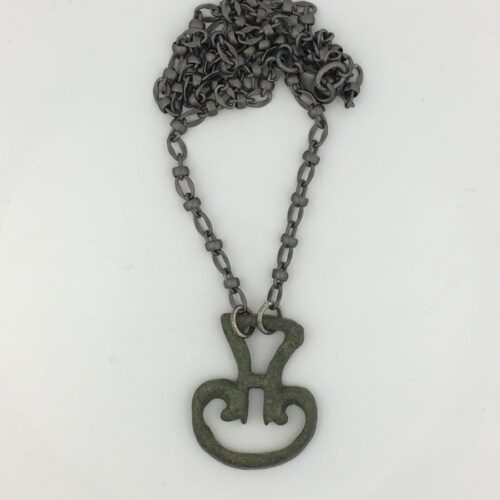 Lock Bronze Artifact - Bronze Buckle