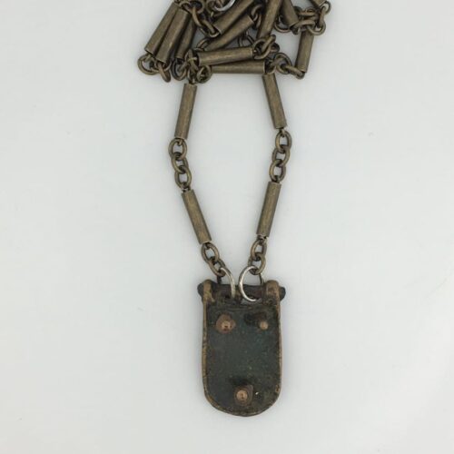 clown Bronze Artifact - Face