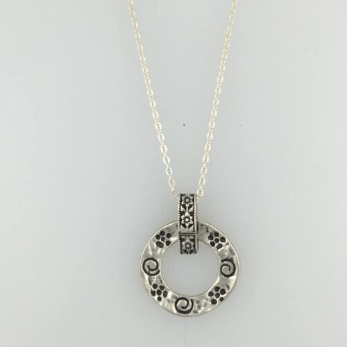 swirl Sterling Silver - Round