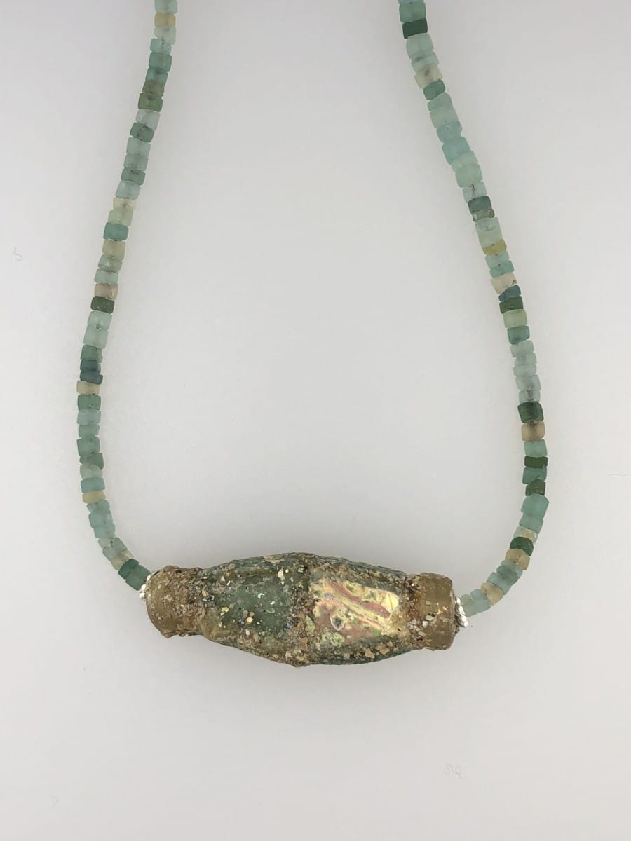 Roman Glass Bead Pendant