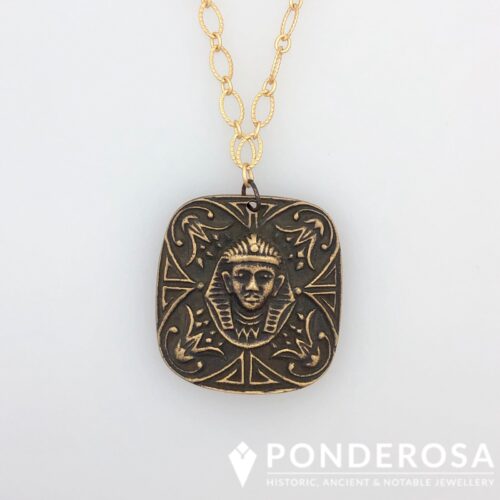 Egyptian Brass Pendant