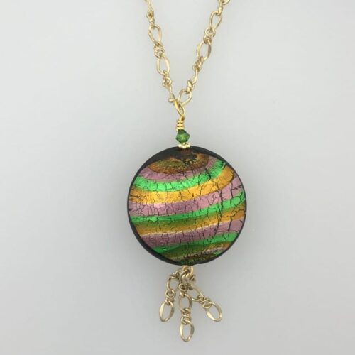 Colourful Venetian Glass Bead