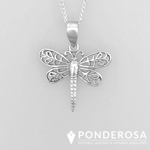 Sterling Silver - Dragon Fly Pendant