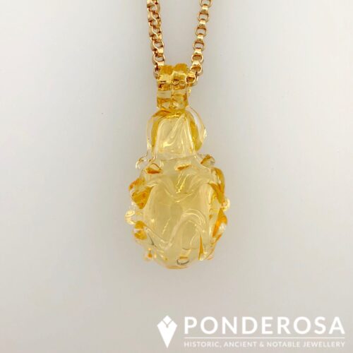 Venetian Glass - Gold Vessel