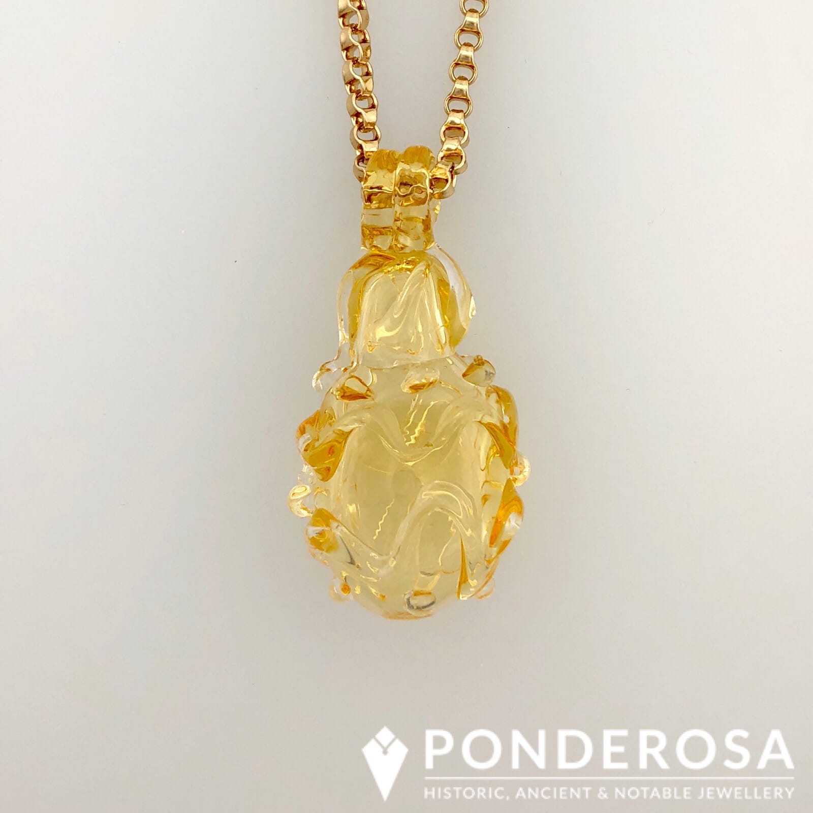 Venetian Glass - Gold Vessel