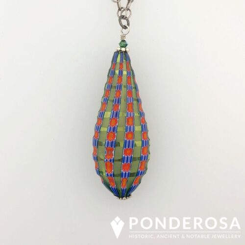 Venetian Glass - Green Drop