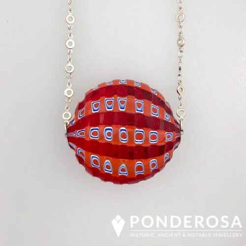 Venetian Glass - Round Red