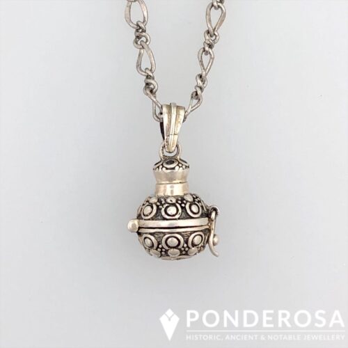 Silver Locket Necklace