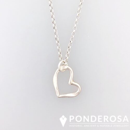 Sterling Silver Heart Necklace