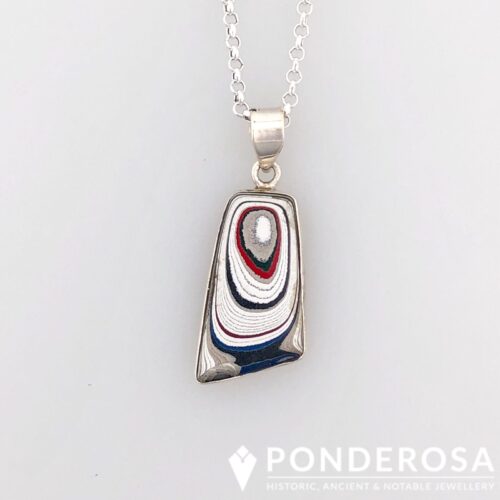 Fordite Pendant - Agate