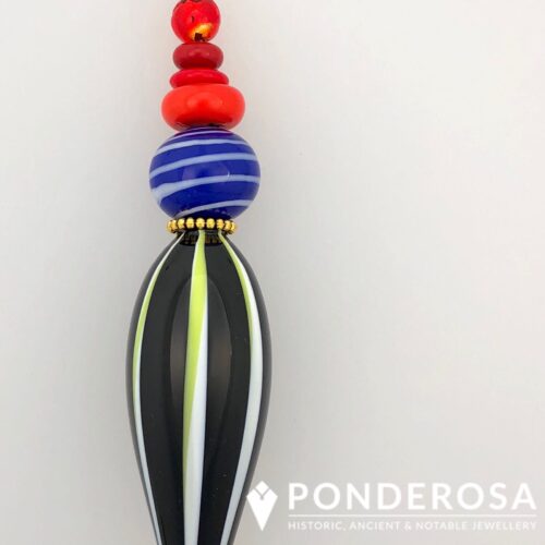 Venetian Glass - Long Black