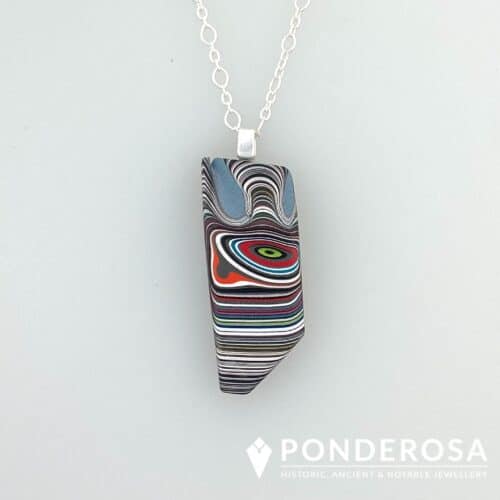 Fordite Pendant - Zephyr