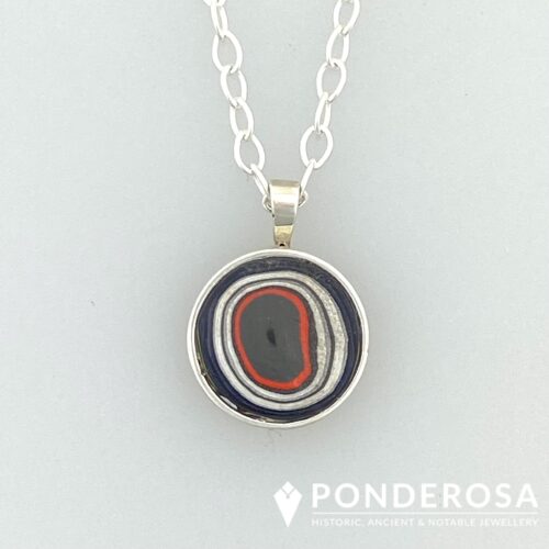 Fordite Pendant - Thunder