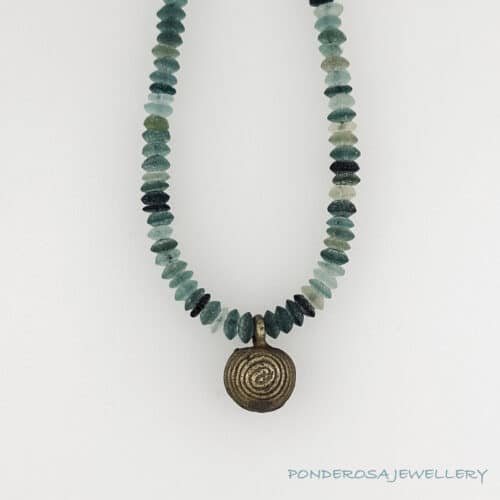 Roman Glass and Brass Bell