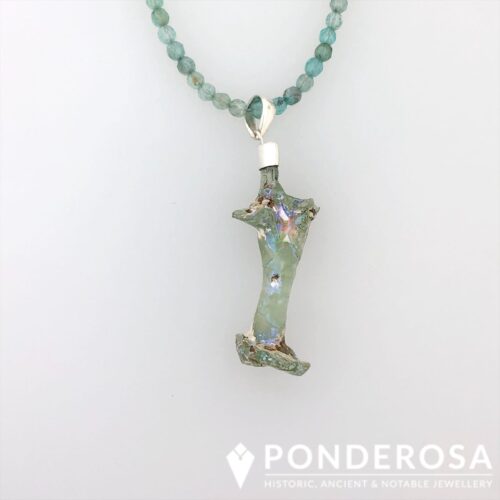 Artifact Handle Roman Glass Necklace - Handle