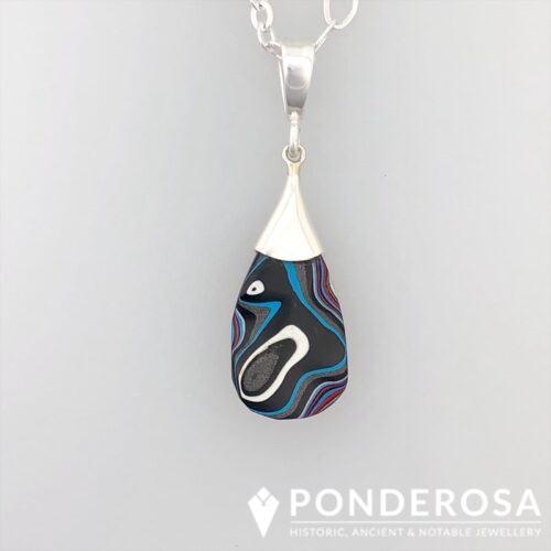 Fordite Pendant - Torino