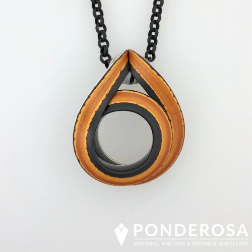 Polymer Clay - Gold and black