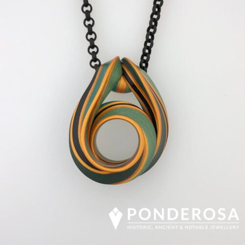 PC 5 Polymer Clay - Black, Green and Gold
