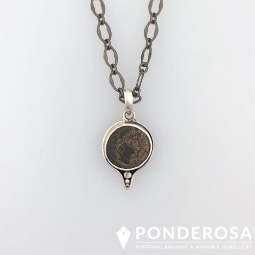 Constantine II - Bronze Pendant