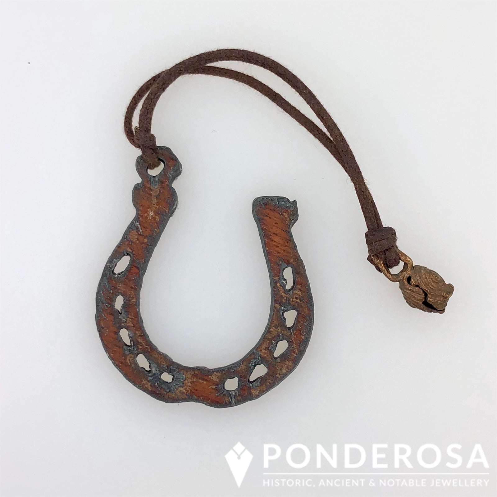 Rustic Metal Ornament - Horse Shoe