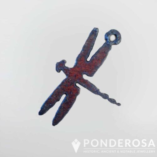 Rustic Metal Ornament - Dragonfly