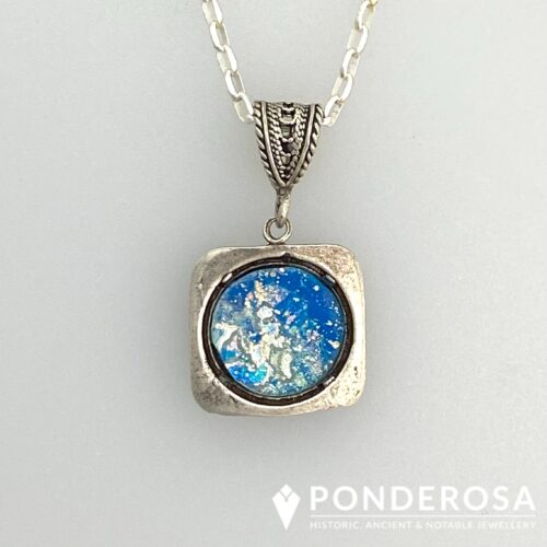 eZy Watermark_30-10-2020_02-15-33PM Roman Glass Necklace - Square