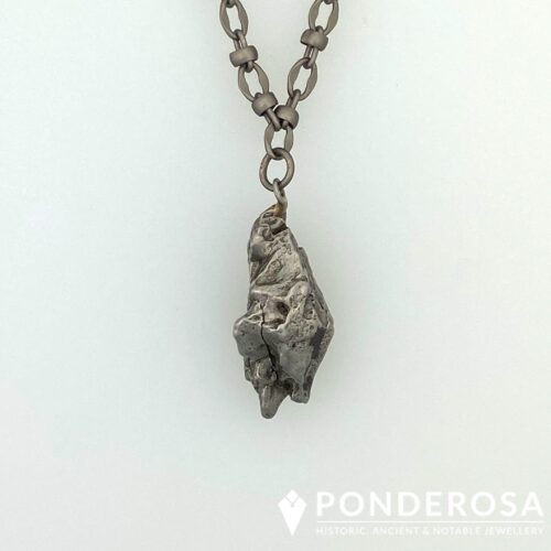 Meteorite Iron Meteorite Pendant - Iron