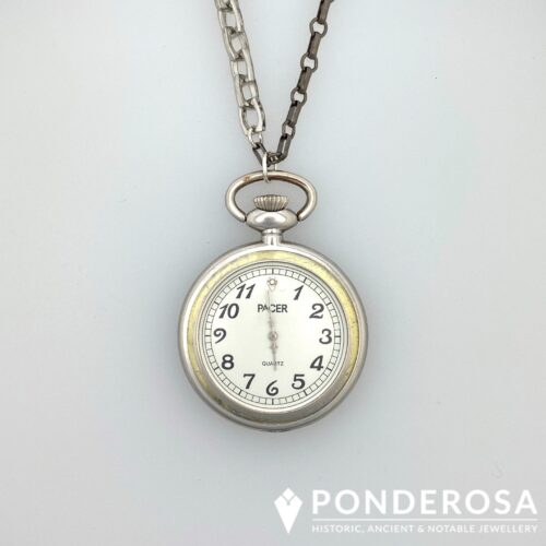 Vintage Pocket Watch - Silver