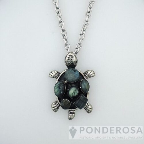 Labradorite Stone Turtle