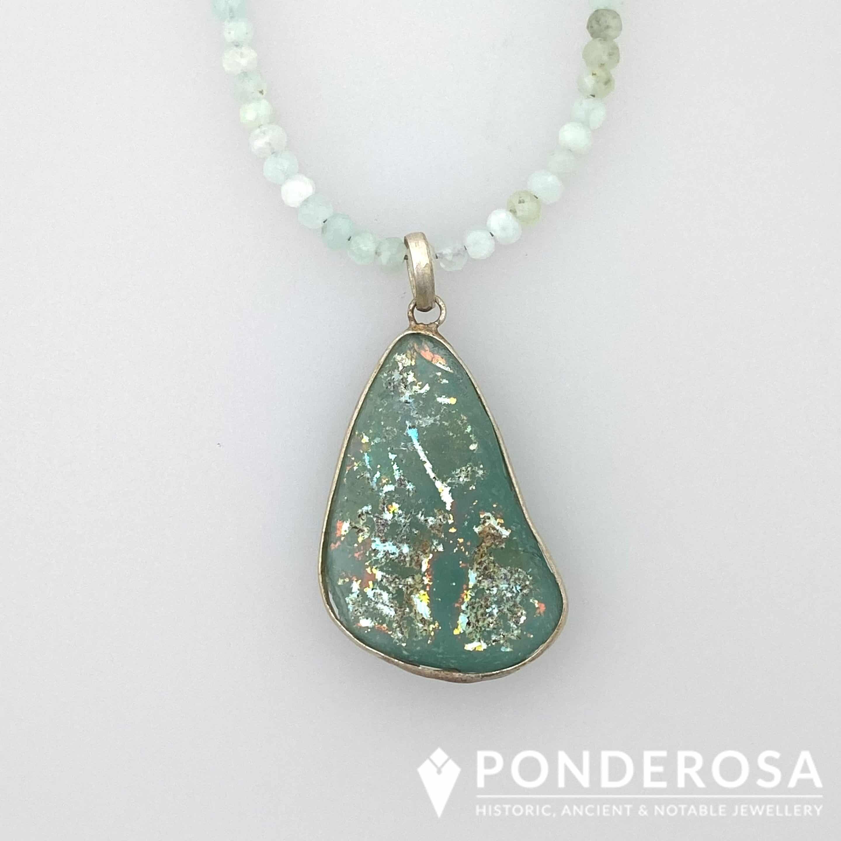 Roman Glass and Aquamarine - Bright Patina - Image 2