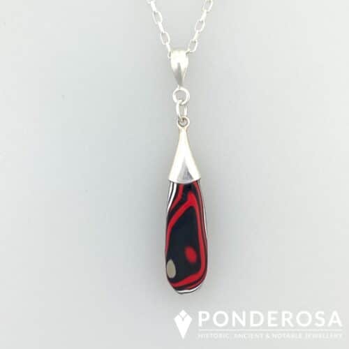 Fordite Red Drop Fordite - Rambler 2