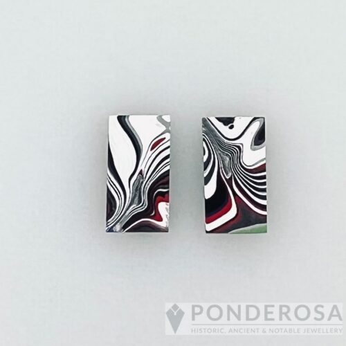 Fordite 1 Fordite Earrings - Swirl