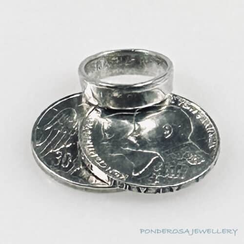 1949 Coin Ring - Canada Silver Quarter (1949)