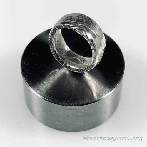 Greece Silver Coin Ring - Greek 30 Drachmai (1964)