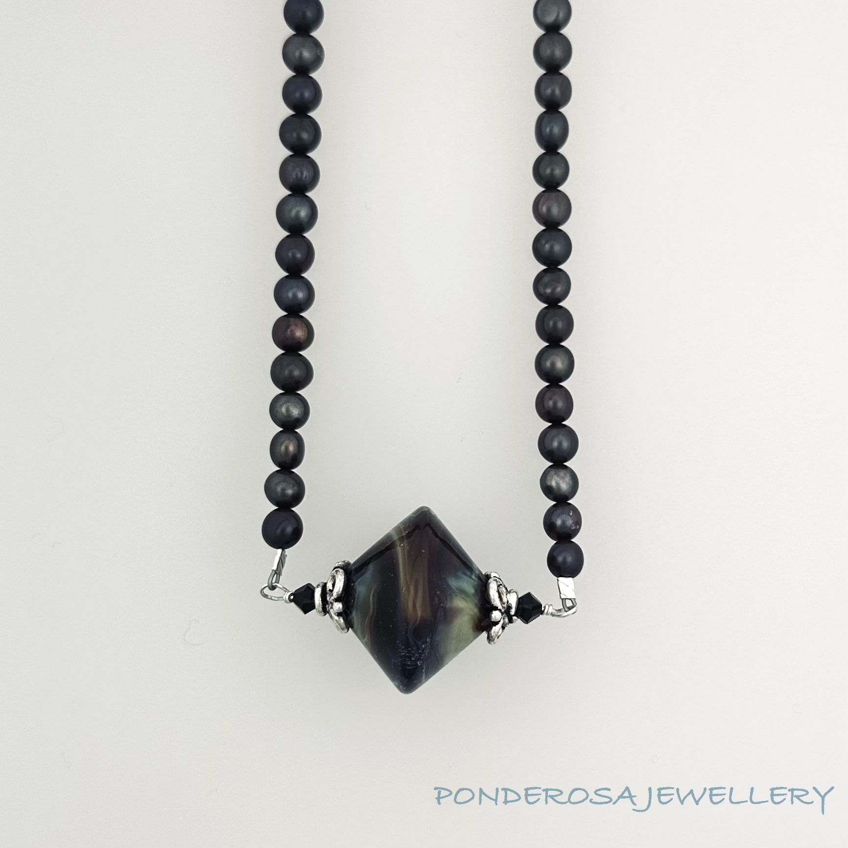 Venetian Glass and Pearls