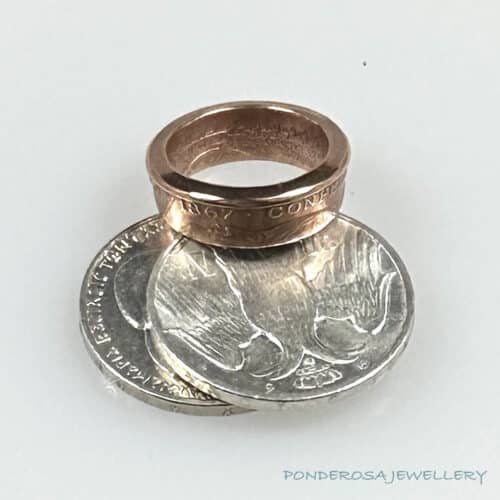 Bronze Confederation Medal/Token Ring (1867 - 1927)