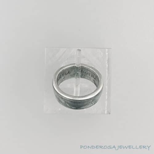 Silver Coin Ring - Quarter (1955)