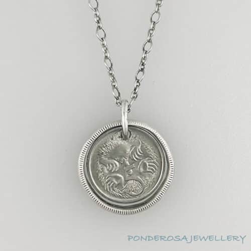 1993 Australia Two Coin Pendant (1943/1993)