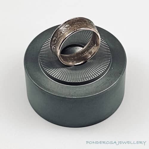 Canada 1917 Canada One Cent Coin Ring - (King George - 1917)