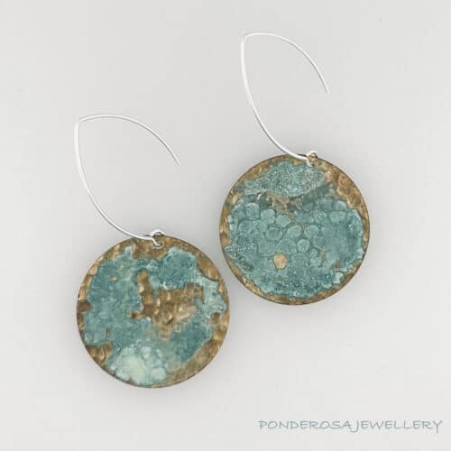 Blue/Green Patina Jewellery