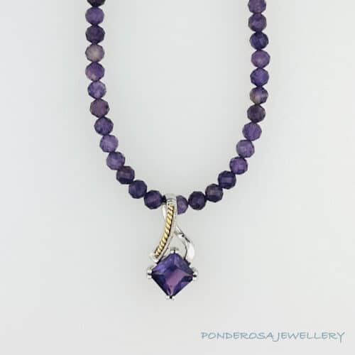 Amethyst Stone Pendant