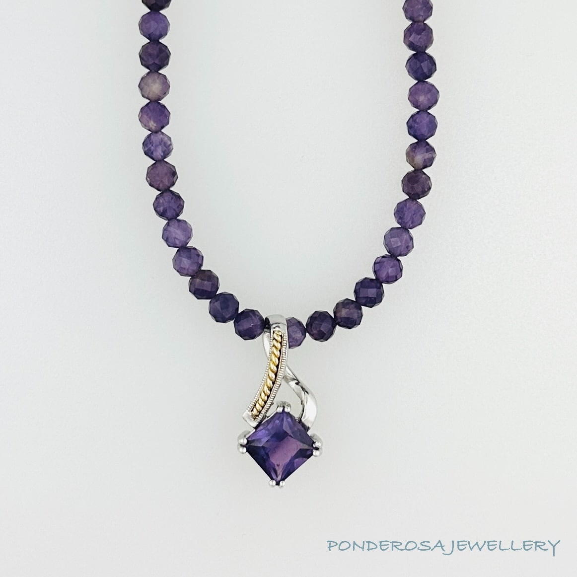 Amethyst Stone Pendant