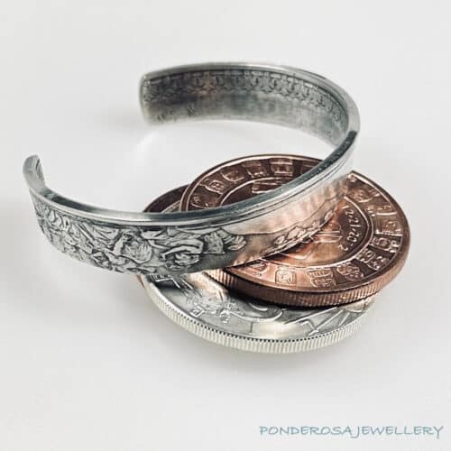 Sterling Silver - Cuff Bracelet  (Franklin Mint)